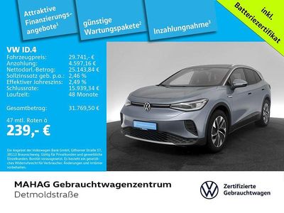 Gebraucht VW ID.4 Pro Performance 150 kW (204 PS) 2022 Blau SUV