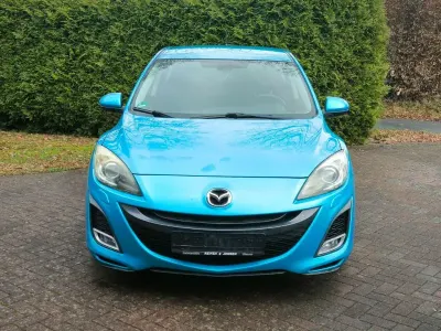 Gebraucht Mazda 3 Sports-Line 185 PS (136 kW) 2009 Blau Limousine