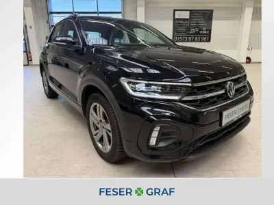 Gebraucht VW T-Roc Cabriolet R-line 150 PS (110 kW) 2025 Schwarz SUV