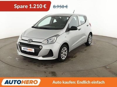 Gebraucht Hyundai i10 GO! 67 PS (49 kW) 2018 Silber Kleinwagen