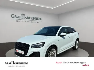 Gebraucht Audi Q2 S-Line 150 PS (110 kW) 2023 Gletscherweiß metallic SUV