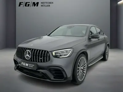 Gebraucht Mercedes GLC63 AMG AMG 510 PS (375 kW) 2021 Brillantblau metallic Coupé