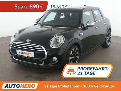 Midnight black Gebraucht 2016 Mini Cooper Kleinwagen | 14.800 € (Fairer Preis)