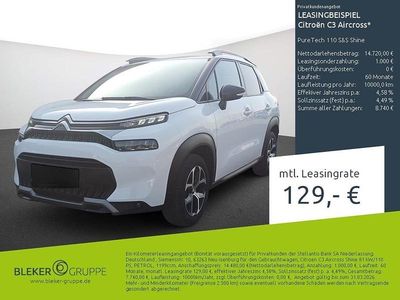 Usata Citroën C3 Aircross Shine 110 CV (80 kW) 2023 Bianco SUV