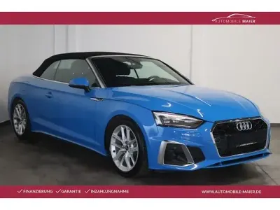 Gebraucht Audi A5 Cabriolet S-Line 163 PS (119 kW) 2021 Blau Cabrio