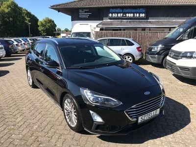 Schwarz Gebraucht 2019 Ford Focus Titanium Limousine | 9.590 € (Fairer Preis)