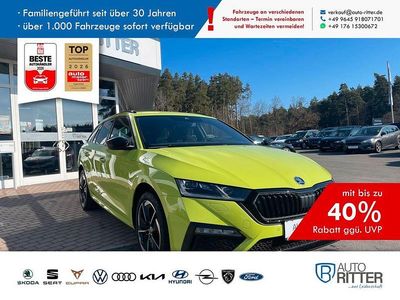Gebraucht Skoda Octavia RS 245 PS (180 kW) 2022 Mamba grün (metallic) Kombi
