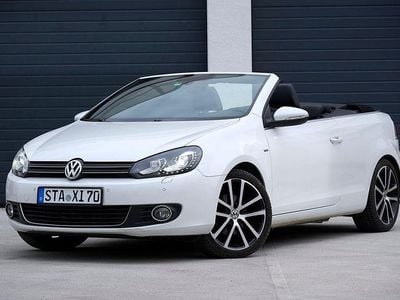 Gebraucht VW Golf Cabriolet Cup 122 PS (89 kW) 2014 Weiß Cabrio