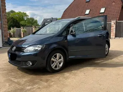 Gebraucht VW Golf Plus Cross Match 105 PS (77 kW) 2013 Blau Van / Kleinbus