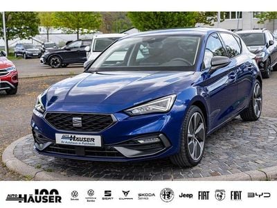 Usado Seat Leon FR 131 CV (96 kW) 2021 Azul Berlina