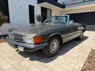 Gebraucht Mercedes SL450 225 PS (165 kW) 1975 Grau Cabrio