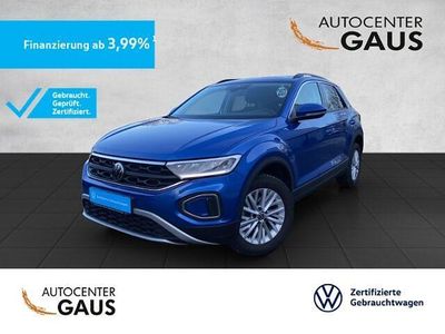 Usata VW T-Roc Life 110 CV (80 kW) 2023 Blu SUV