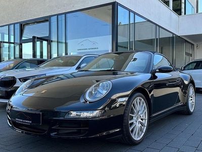 Usata Porsche 911 Carrera 4 Cabriolet 325 CV (239 kW) 2007 Nero Cabrio