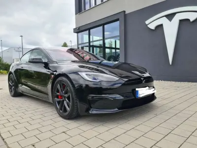 Gebraucht Tesla Model S Plaid 750 kW (1020 PS) 2022 Schwarz Kleinwagen