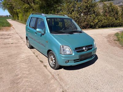 Second-hand Opel Agila Comfort 75 CP (55 kW) 2003 Albastru Monovolum