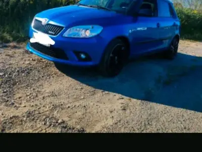 Usata Skoda Fabia vRS 176 CV (129 kW) 2014 Blu Utilitaria