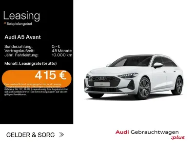 Gebraucht Audi A5 Sport 204 PS (150 kW) 2025 Gletscherweiß metallic Kombi