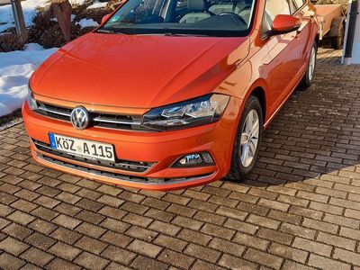 Orange Gebraucht 2019 VW Polo United Limousine | 12.900 € (Fairer Preis)