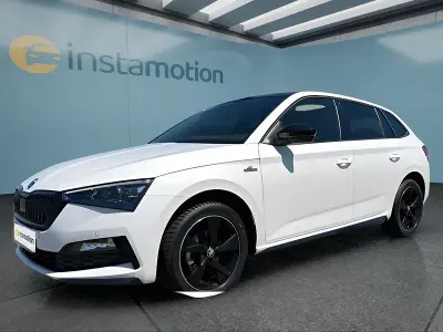 Gebraucht Skoda Scala Monte Carlo 110 PS (80 kW) 2023 Weiß Kleinwagen