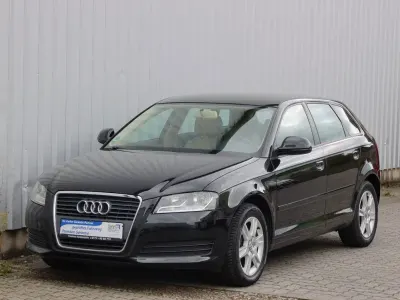 Gebraucht Audi A3 Attraction 125 PS (91 kW) 2009 Schwarz Kleinwagen