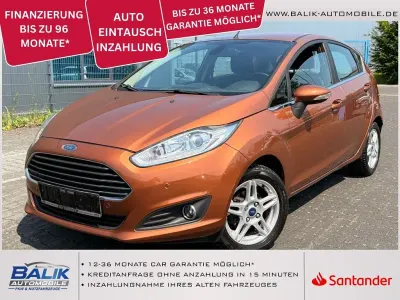 Gebraucht Ford Fiesta Titanium 80 PS (58 kW) 2015 Copper pulse bronze metallic Kleinwagen