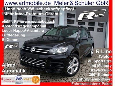 gebraucht VW Touareg V6 TDI BlueMotion R Line Panorama Distronic