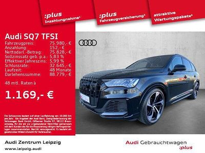 Gebraucht Audi SQ7 Ambiente 507 PS (372 kW) 2022 Mythosschwarz metallic SUV