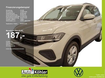 Gebraucht VW T-Cross Life 95 PS (69 kW) 2025 Ascotgrau SUV