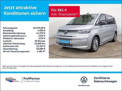 Usata VW Multivan Life 150 CV (110 kW) 2024 Argento Monovolume
