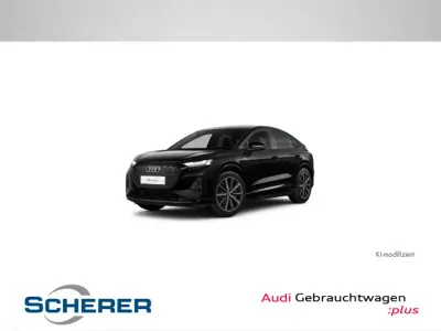 Gebraucht Audi Q4 e-tron S-Line 219 kW (299 PS) 2022 Mythosschwarz metallic SUV