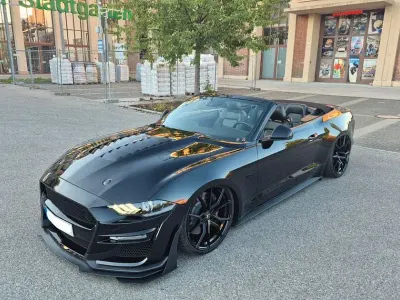 Gebraucht Ford Mustang GT 450 PS (330 kW) 2019 Schwarz Cabrio