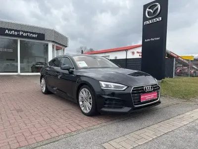 Second-hand Audi A5 Sportback Basis 190 CP (139 kW) 2019 Negru Hatchback