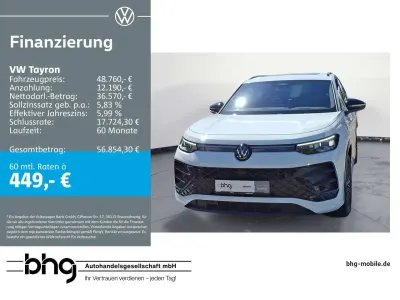 Gebraucht VW Tayron R-line 193 PS (141 kW) 2025 Weiß SUV