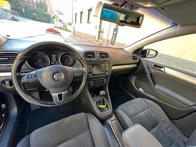Usata VW Golf VI Comfortline 140 CV (102 kW) 2010 Nero Utilitaria