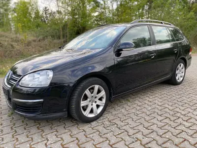 Usata VW Golf VI Trendline 105 CV (77 kW) 2008 Nero Utilitaria