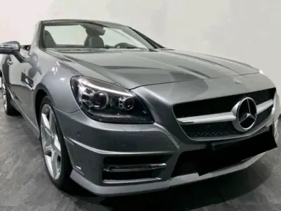 Gebraucht Mercedes SLK250 AMG line 204 PS (150 kW) 2012 Silber Cabrio