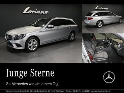 Silber iridiumsilber metallic Gebraucht 2020 Mercedes C200 Avantgarde Kombi | 28.900 €
