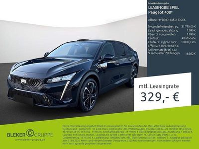 Gebraucht Peugeot 408 Allure 145 PS (106 kW) 2026 Schwarz SUV