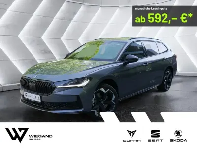 Neu Skoda Superb SportLine 204 PS (150 kW) 2026 Grau Limousine