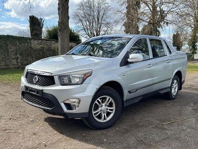 Gebraucht Ssangyong (KGM) Actyon Sapphire 155 PS (114 kW) 2014 Silber Pickup