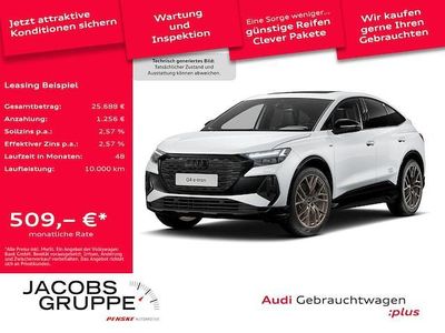 Gebraucht Audi Q4 Sportback e-tron Ambiente 210 kW (286 PS) 2025 Gletscherweiß metallic SUV