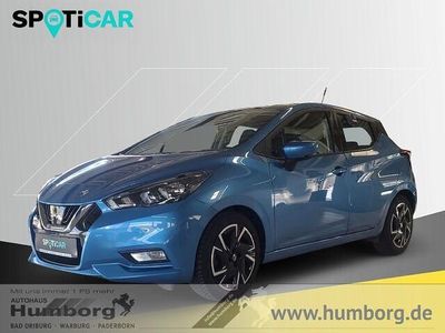 Usata Nissan Micra N-Way 92 CV (67 kW) 2022 Blu Utilitaria