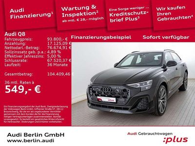Gebraucht Audi Q8 Sport 286 PS (210 kW) 2025 Mythosschwarz metallic SUV