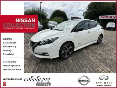 Gebraucht Nissan Leaf N-Connecta 110 kW (150 PS) 2018 Weiß Kleinwagen