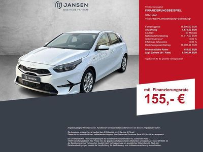 Gebraucht Kia Ceed Vision 101 PS (74 kW) 2024 Weiß Kleinwagen