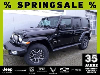 Gebraucht Jeep Wrangler Unlimited Sahara 272 PS (200 kW) 2024 Schwarz SUV
