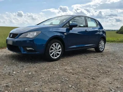Gebraucht Seat Ibiza Style 85 PS (62 kW) 2012 Blau Kleinwagen
