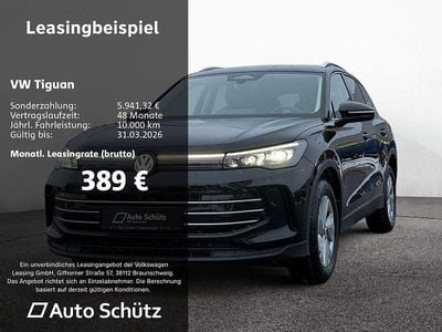 Neu VW Tiguan Elegance 150 PS (110 kW) 2026 Schwarz SUV