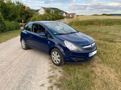 Gebraucht Opel Corsa Selection 87 PS (63 kW) 2010 Blau Kleinwagen