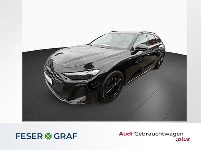 Mythosschwarz metallic Gebraucht 2025 Audi A5 S-Line Kombi | 42.480 € (Superpreis)